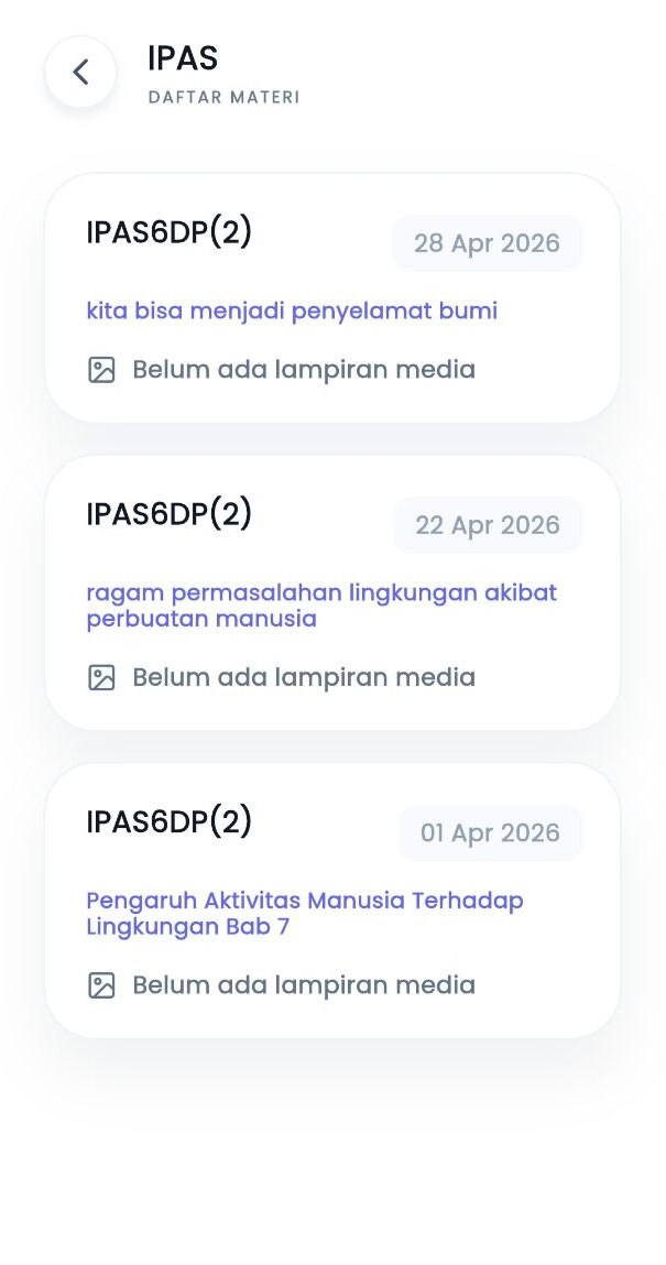 Aplikasi mobile orang tua LMS Belajarmudah 3