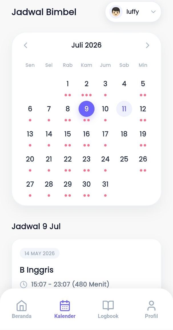 Aplikasi mobile tutor LMS Belajarmudah 1